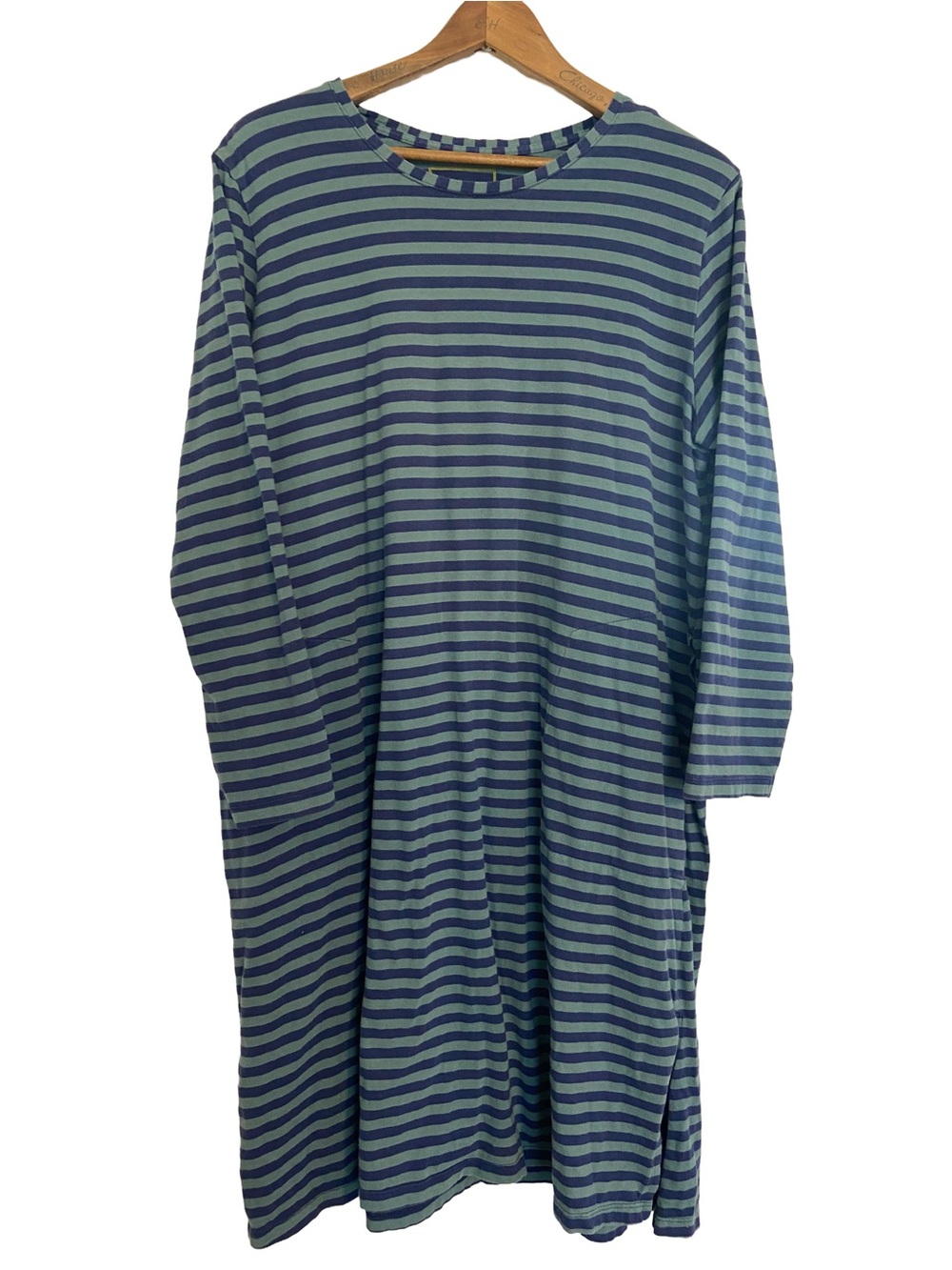 Gudrun Sjoden Organic Cotton Long Sleeve Tunic Midi Dress